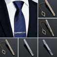 thumbnail image 2 of Men Tie Clip Suit Shirt Lapel Pin Detachable Design Weddings Business Events Parties Tie Pin Accessory, 2 of 8