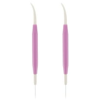 Soimiss 2PCS Cookie Icing Tools Plastic Baking Needle Shape for Housewarming
