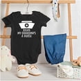 thumbnail image 3 of Relax My Grandma Is A Nurse Essential Romper Boys or Girls Infant Baby Brisco Brands 12M, 3 of 6