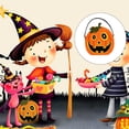 thumbnail image 3 of Toystoory Bolsas de dulces Patrón de calabaza de dibujos animados Niños Cesta de azúcar hecha a mano Material de bricolaje Bolso de galletas Suministros Kits de decoración para fiestas Tipo3 Toystoory HA068039-03, 3 of 6