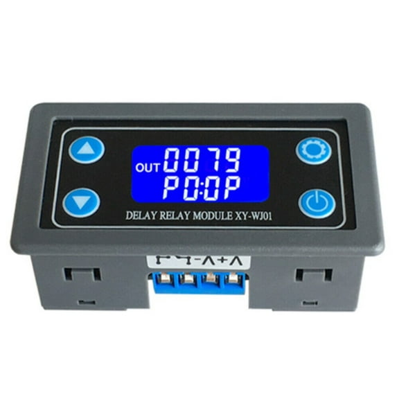 TOPMAO XY-WJ01 Time Delay Relay Module Digital LCD Display Cycle Timing Circuit Switch