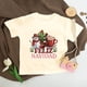 thumbnail image 5 of Camiseta con estampado de Feliz Navidad en español para niños, ropa de fiesta navideña para niños y niñas, camisetas retro para niños, camisetas festivas para niños pequeños, 5 of 5