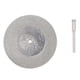 thumbnail image 3 of 10PCS Thin Diamond Cutting Disc with Rod Round Grinding Sanding Wheel for Wood Metal Stone 60mm / 2.4in, 3 of 5