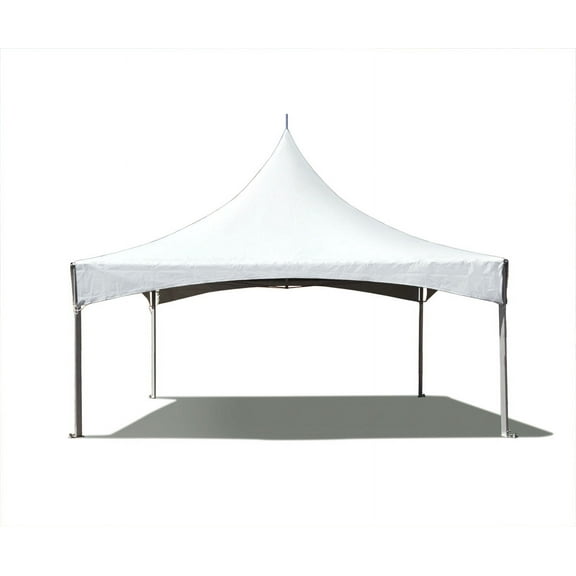 TentandTable High Peak Frame Outdoor Canopy Tent, White, 15 ft x 15 ft
