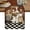 Brown, Beige, White, variant on Bakery Chefs Vintage Table Runner 36 Inches Long,Farmhosue Kitchen Black White Plaid Cotton Linen Table Runners Dresser Scarves,Fabric Tabletop Scarf Furniture Cover for Home Dinner Party 13"x36"