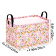thumbnail image 3 of Fareti Rectangular Easter Basket, Storage Bin Organizer with Handles for Easter Decor, Shelf Basket, Easter Baskets, 3 of 4