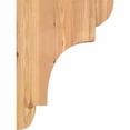 thumbnail image 3 of 5 1/2"W x 12"D x 16"H New Brighton Smooth Corbel, Western Red Cedar, 3 of 9