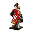 thumbnail image 2 of deevoka Japanese Geisha Kimono Doll 25cm Asian Kabuki Figure for Living Room Bedroom, 2 of 8