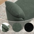 thumbnail image 5 of Usaint Upholstered Storage Bench, Padded Armrest Bedroom Bench for Bedroom, Entryway, Living Room, Green, 5 of 10