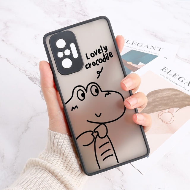 Funda de dibujos animados para Xiaomi, carcasa dura mate para Xiaomi 11T, 10T, 11i, 12, 12X, 9T, A3, Redmi Note 10 Pro, 11, 9, 8, 9s, 10s, 11s, 5G NE Fivean unisex