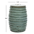 thumbnail image 4 of Safavieh Kita Abstract Indoor/Outdoor Ceramic Garden Stool, Blue, 4 of 8