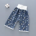 thumbnail image 2 of Odeerbi Baby Pants Comfy Children's Diaper Waterproof Leakproof Elastic Waist Loose Shorts, 2 of 4