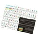 thumbnail image 2 of Pegatinas para teclado para teclas 37/49/54/61/88, letras de teclado extraíbles, pegatinas de notas para principiantes perfke Pegatinas de teclado, 2 of 9