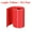 Red, variant on Unique Bargains Heat Shrink Tubes 70mm Flat Width Wrap for Three 18650 5 Meter Milky Clear