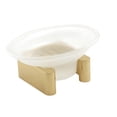 thumbnail image 4 of Luna Counter Top Soap Dish, Bronze, 4 of 6