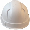 thumbnail image 5 of Pyramex Cap Style RIDGELINE Hard Hat White Graphite Pattern with 6 Point Ratchet Suspension, 5 of 6