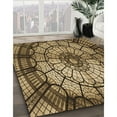 thumbnail image 2 of Ahgly Company Indoor Rectangle Patterned Bakers Brown Area Rugs, 8' x 12', 2 of 6