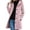 Z-Pink, variant on Peacoats for women Winter Casual Single Breasted Hooded Jacket Mid Length Wool Blend Overcoat Z-Pink S