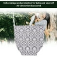thumbnail image 4 of Foulard, Polyester de Protection contre le Vent pour Motif Floral Extérieur, 4 of 8