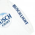 thumbnail image 2 of Busch Light Logo White Long Sleeve Shirt-Large, 2 of 2