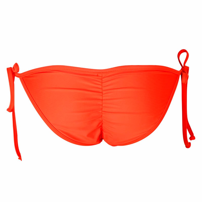 FITTOO Sexy V Cut Bikini Bottom Tie Sides For Women Cheeky Booty TBack