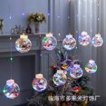 thumbnail image 4 of Christmas Ball Hanging Light, 10 LED String Lights LED Balls Waterproof Christmas Tree String Lights for Outdoor Indoor 3M Light Ball String for Garden, 4 of 5