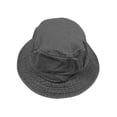 thumbnail image 2 of Top Headwear Washed Design Bucket Hat, Charcoal S/M, 2 of 2