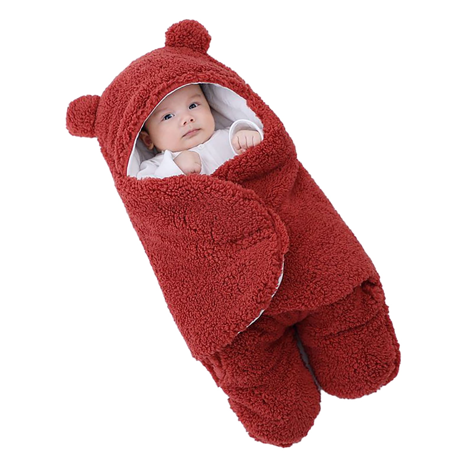FaLX Infant Sleeping Bag Fluffy Ultrasoft Newborn Fleece Newborn