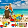 thumbnail image 1 of HOARBOEG Sand & Water Table Outdoor Garden Sandbox Set Play Table Kids Summer Beach Toy, 1 of 9