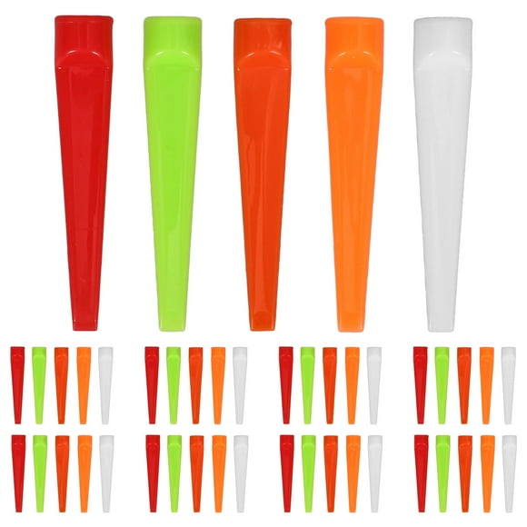 Miangastore 50 Pcs T-Shirts Boules en Plastique Clous Plats T-Shirts Équipement d'Entraînement Accessoires (Couleur Aléatoire)