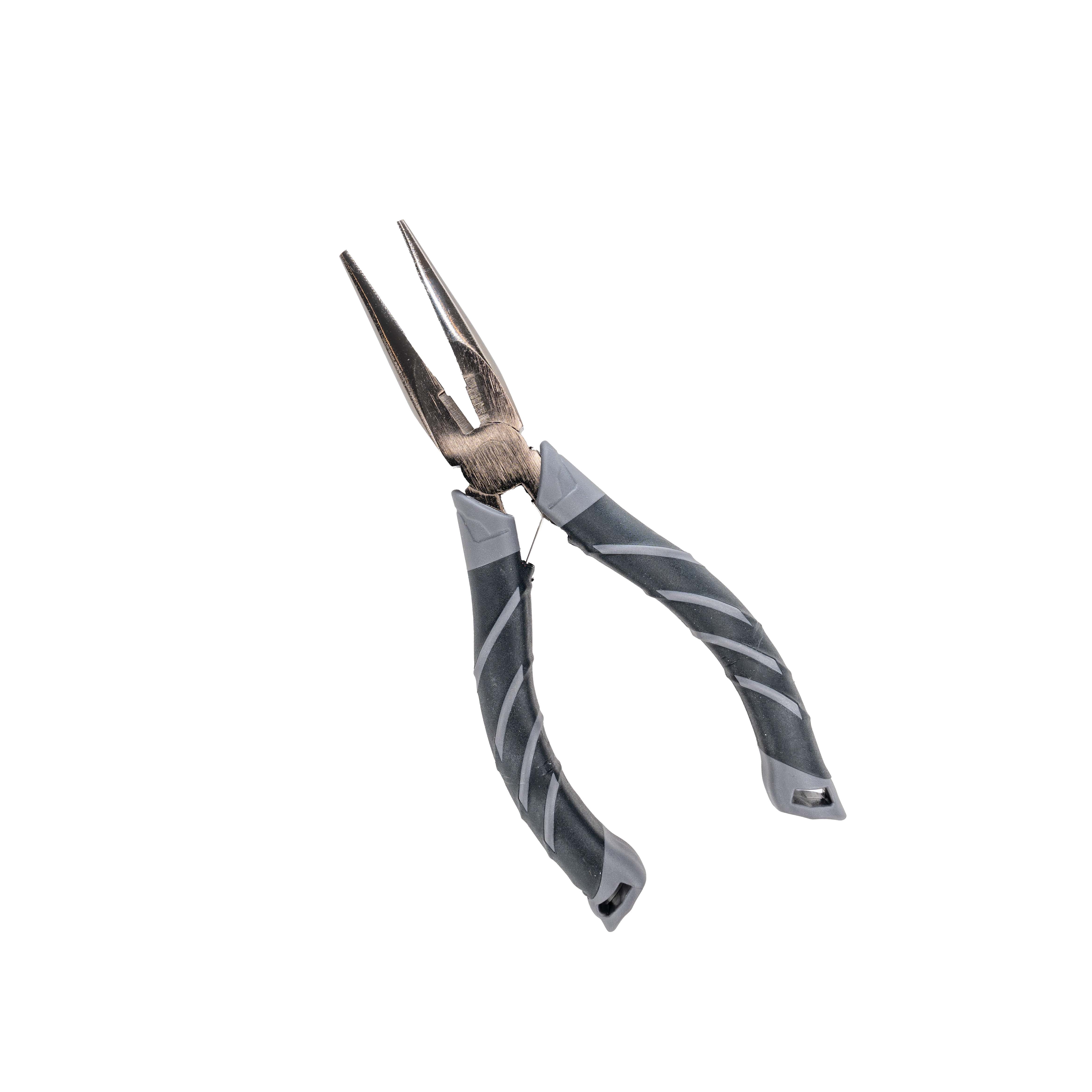 Ozark Trail 6-Inch Carbon Steel Fishing Pliers with Soft Grip Handle
