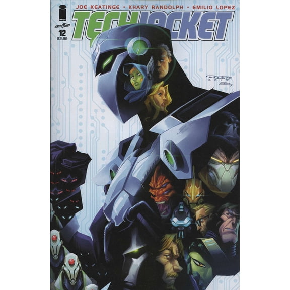 Tech Jacket (2nd Series) #12 VF ; Image Comic Book