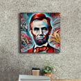 thumbnail image 3 of Epic Graffiti 'Abraham Lincoln Abstract' by Rey Klimt Canvas Wall Art, 18" x 18", 3 of 8