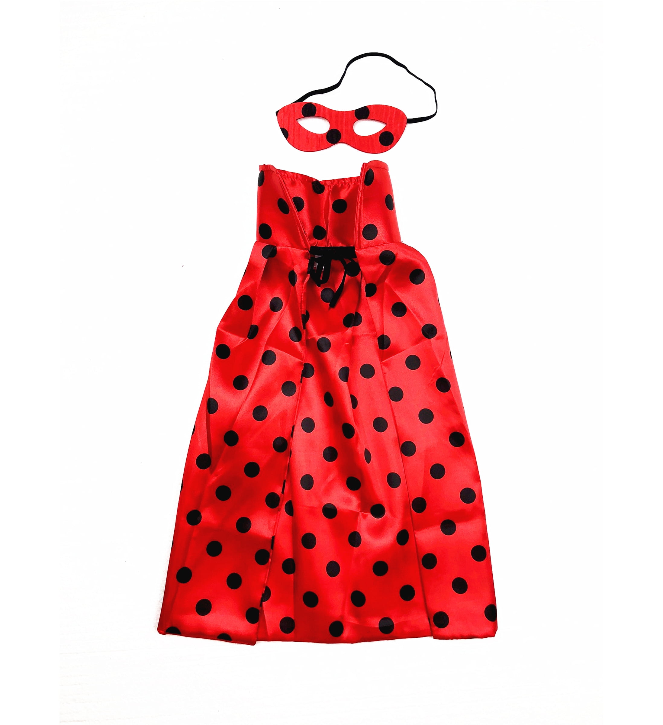 polka dress red