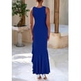 thumbnail image 3 of PRETTYGARDEN Wedding Guest Dresses for Women Summer Formal Gala Maxi Dress Ruffle Mermaid Cocktail Long Dresses, 3 of 8