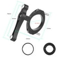 thumbnail image 4 of Support de Cage pour Bouteille d'Eau de Guidon de Vélo en Alliage d'Aluminium Rouge, 4 of 10