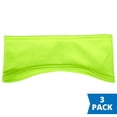 thumbnail image 2 of J. J. Keller SAFEGEAR 3-pk. Fleece-Lined High Visibility Lime Winter Headband, 2 of 5