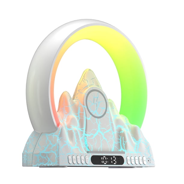 Lámpara de mesa LED Sunrise Colorful AMT Light con Bluetooth incorporado