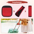 thumbnail image 5 of Uxcell Luggage Handle Wrap [4PCS] - Neoprene Luggage Identifiers for Suitcases & Travel Accessories Red, 5 of 6