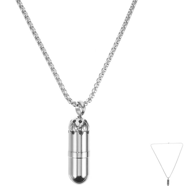 Collar difusor de aromaterapia, collar con botella de aceite esencial de Perfume, joyería