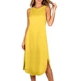 thumbnail image 2 of Vrorvz Long Nightgown for Womens Sleeveless Tank Nightshirts Sleepwear Loose Nightdress Nightgowns, 2 of 6