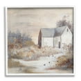 thumbnail image 4 of Stupell Industries Country Cottage with Tall Grass Traditional Painting White Framed Art Print Wall Art, 12x12, by Patricia Pinto, 4 of 5
