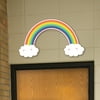 1 ft. 9 in. Rainbow Door Sign