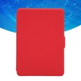 thumbnail image 4 of Ccdes protectora y Estuche protector Thin Cross Pattern EReader PU Funda de cuero para Kindle Paperwhite123 (Rojo Cable No se aplica, 4 of 5