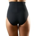 thumbnail image 3 of Underworks High-Waisted Compression Shapewear Panty - Black - Medium, 3 of 5