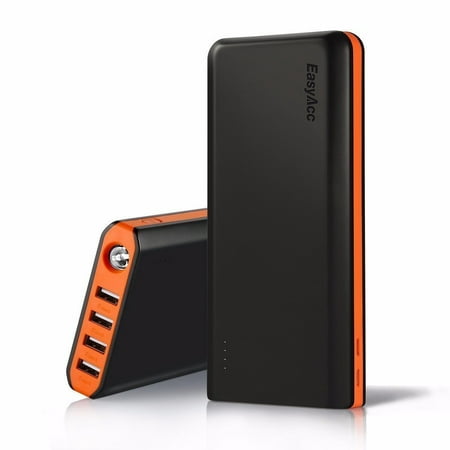 EasyAcc Monster 20000mAh High Capacity Power Bank Portable External Power Pack Charger with Double Input Fastest