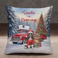thumbnail image 2 of Santa is Coming English Springer Spaniel Merry Christmas Xmas Noel Truck Tree Pillowcase Double Sided Springers Dog Lover Gifts Pillow Case Covers - 02023, 2 of 3