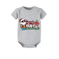 thumbnail image 3 of Pijamas familiares a juego de Navidad, Santa Hustle Christams en julio, conjuntos de Pijamas cortos grises, 3 of 3