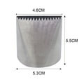 thumbnail image 5 of vlrwzc Extra Large Stainless Steel Nozzle Icing Piping Nozzles Cream Cake Decorating Tools Pastry Tip Fondant Baking Accessories, 5 of 6