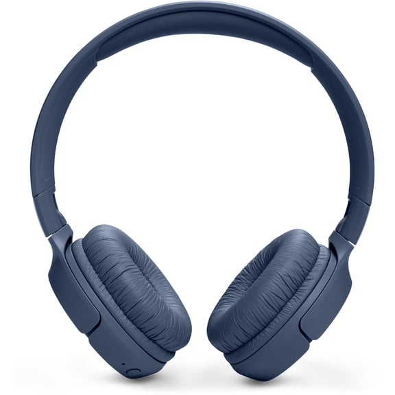 Restored JBL Tune 520BT - Wireless on-ear headphones - Immerse in JBL Pure Bass sound wherever you go. - Blue